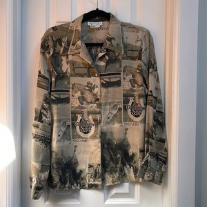 How can you pass this terrific blouse up? Wear to the Derby or to YOUR show!